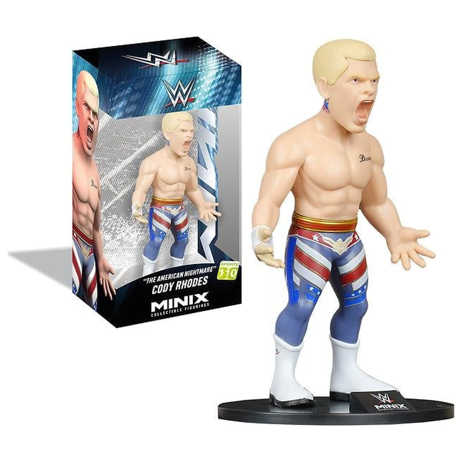 WWE Cody Rhodes Figure Minix 12cm akční figurka fotografii produktu