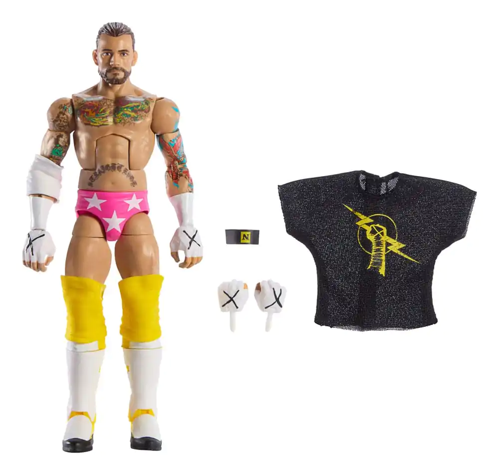 WWE Elite Collection akční figurka CM Punk 15 cm fotografii produktu