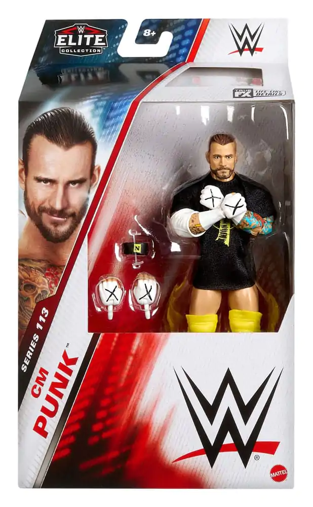 WWE Elite Collection akční figurka CM Punk 15 cm fotografii produktu