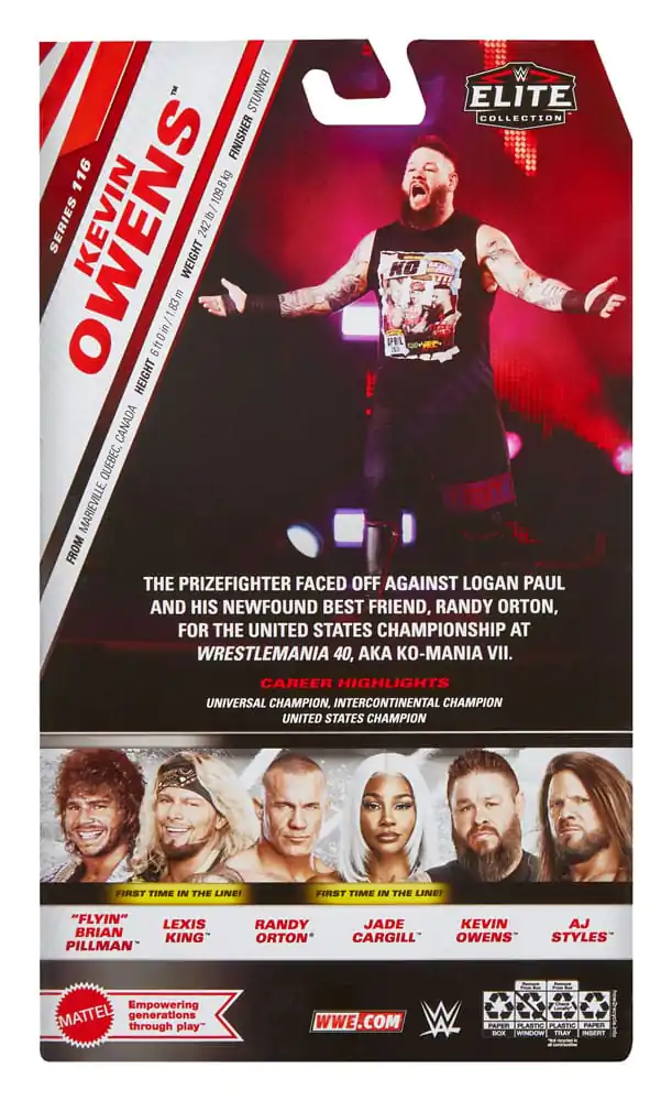 WWE Elite Collection akční figurka Kevin Owens 15 cm fotografii produktu
