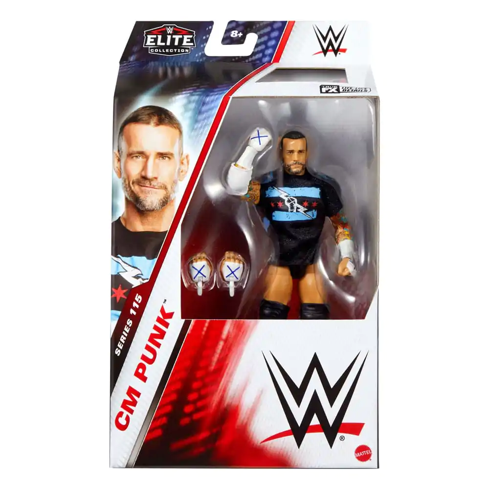 WWE Elite Collection Akční figurka CM Punk 15 cm fotografii produktu