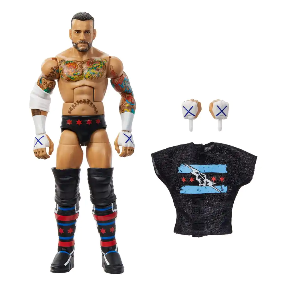 WWE Elite Collection Akční figurka CM Punk 15 cm fotografii produktu