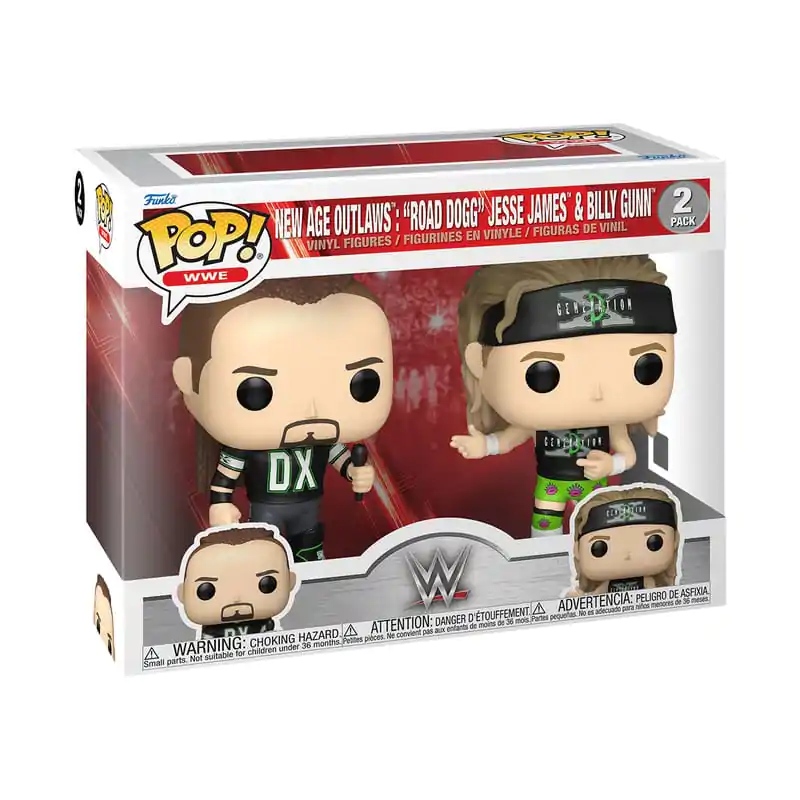 WWE Funko POP! Television Vinylové figurky 2-balení New Age Outlaws 9 cm fotografii produktu