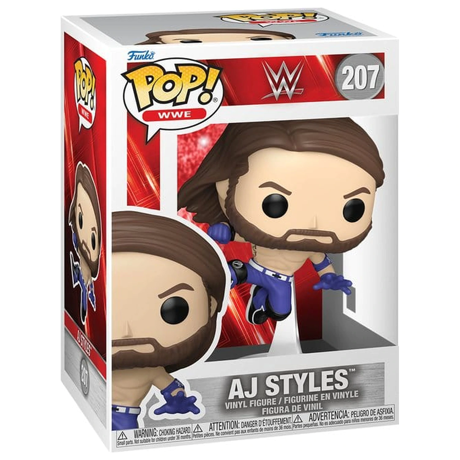 WWE Funko POP! Vinylová figurka AJ Styles 9 cm fotografii produktu
