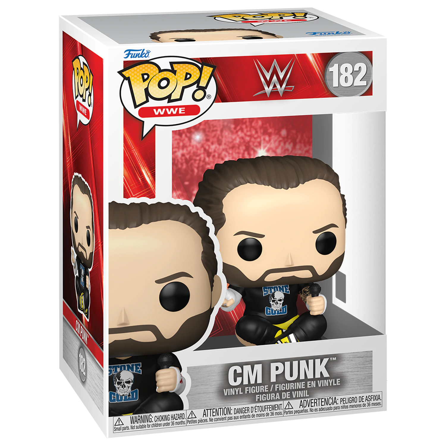 WWE Funko POP! Vinylová figurka CM Punk 9 cm fotografii produktu