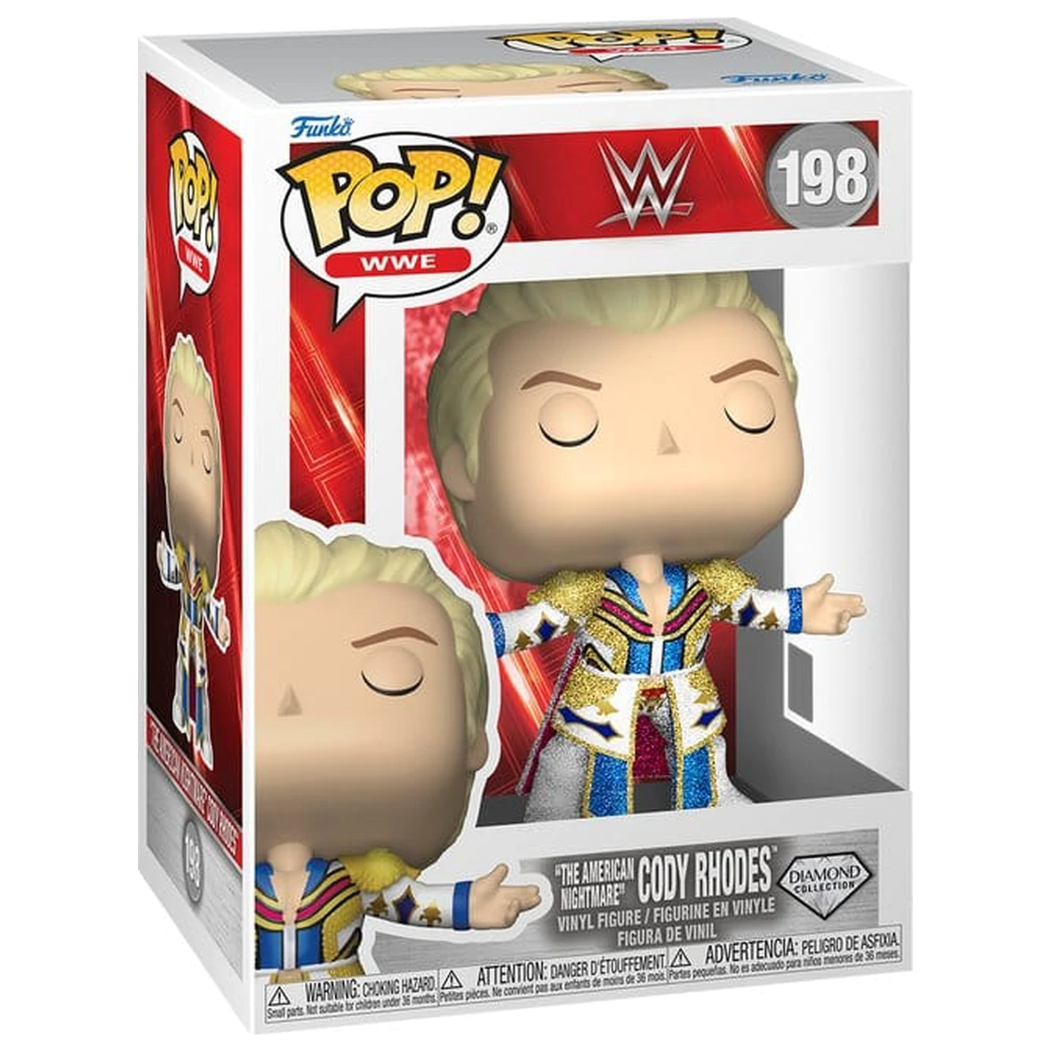 WWE Funko POP! Vinylová figurka Cody Rhodes 9 cm fotografii produktu