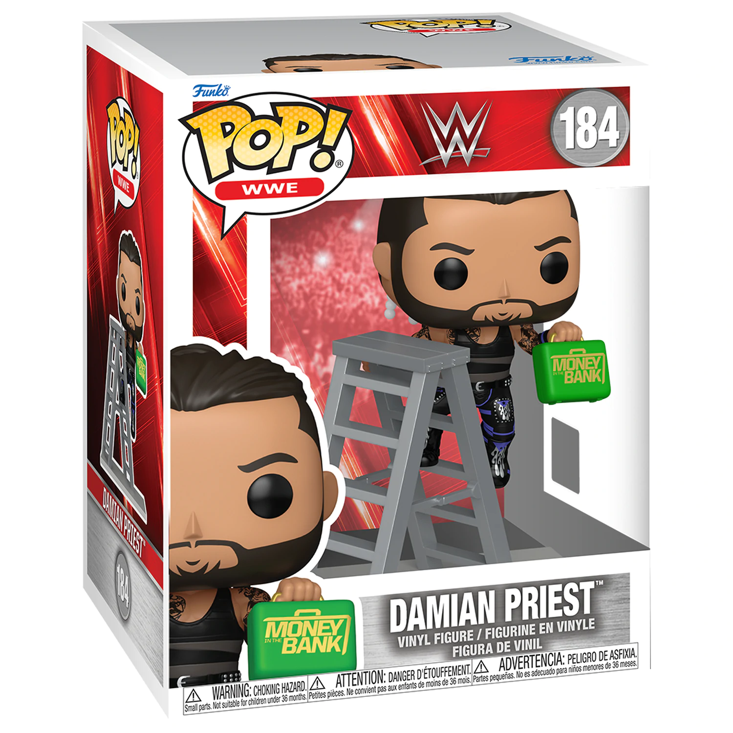 WWE Funko POP! prémiová vinylová figurka Damian Priest MITB 9 cm fotografii produktu