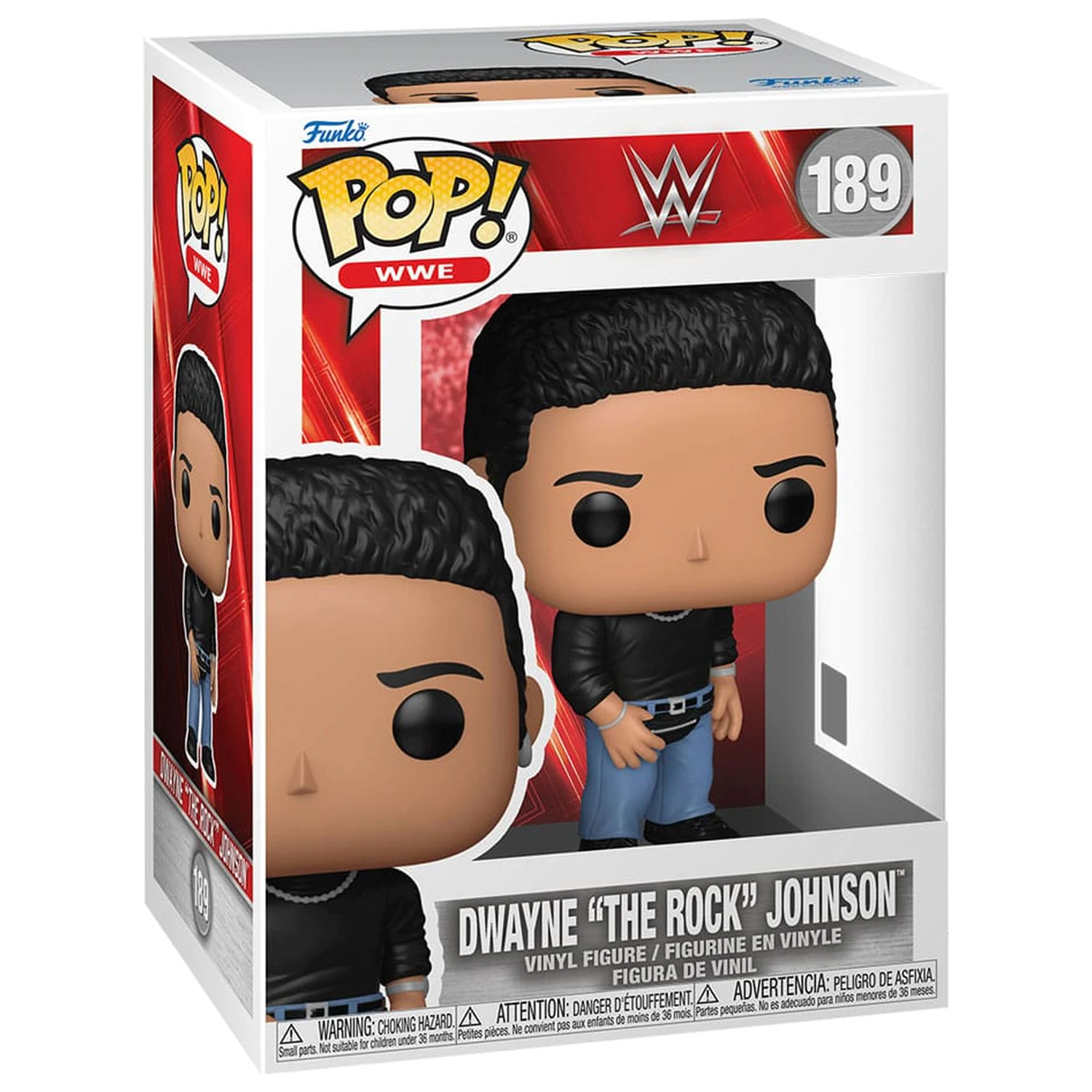 WWE Funko POP! Vinyl figurka Dwayne "The Rock" Johnson 9 cm fotografii produktu