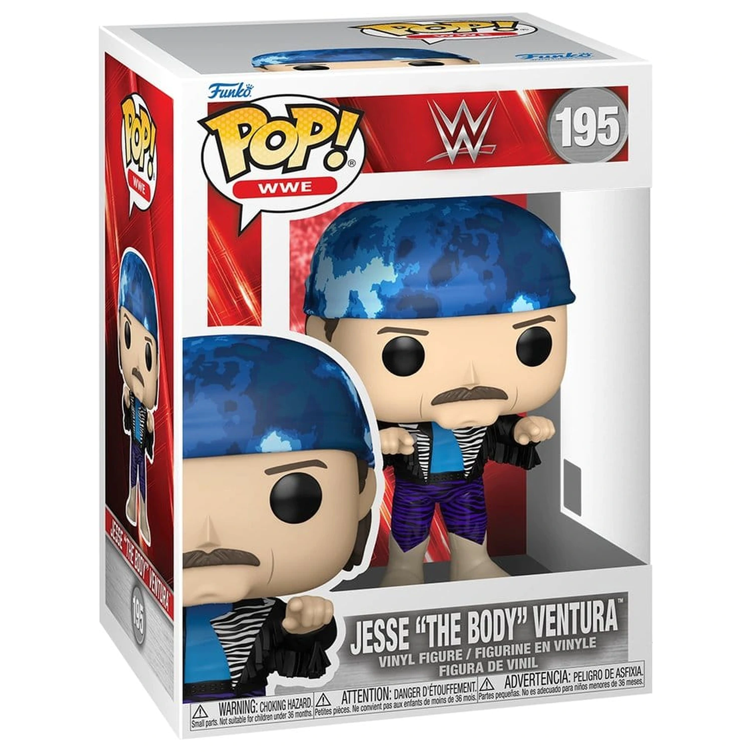 WWE Funko POP! Vinylová figurka Jesse "The Body" Ventura 9 cm fotografii produktu