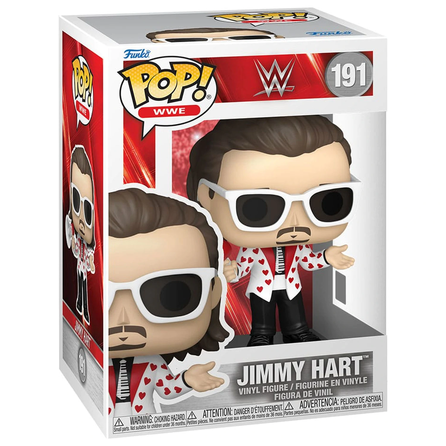 WWE Funko POP! Vinylová figurka Jimmy Hart 9 cm fotografii produktu