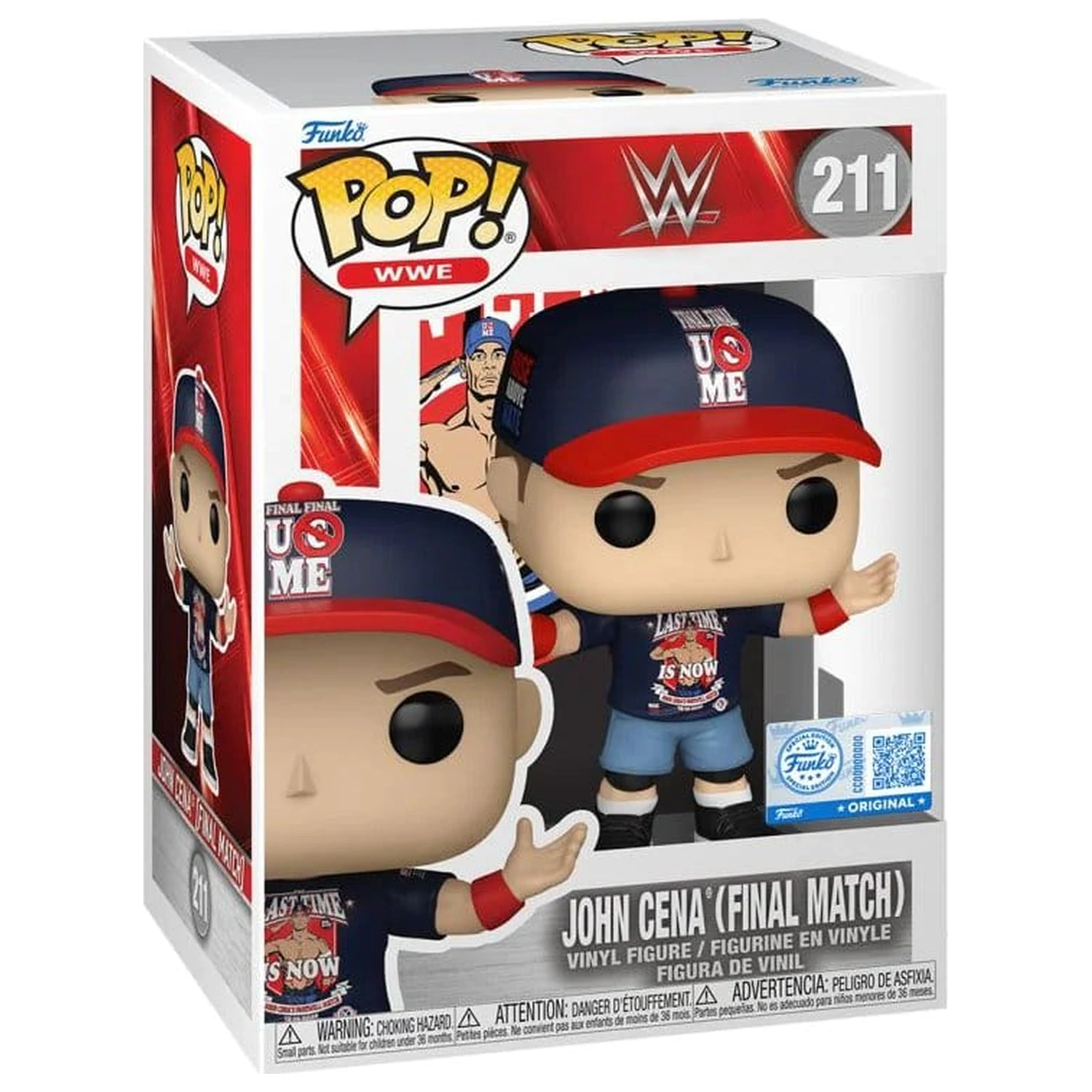 WWE Funko POP! Vinylová figurka John Cena (Final Match) 9 cm fotografii produktu