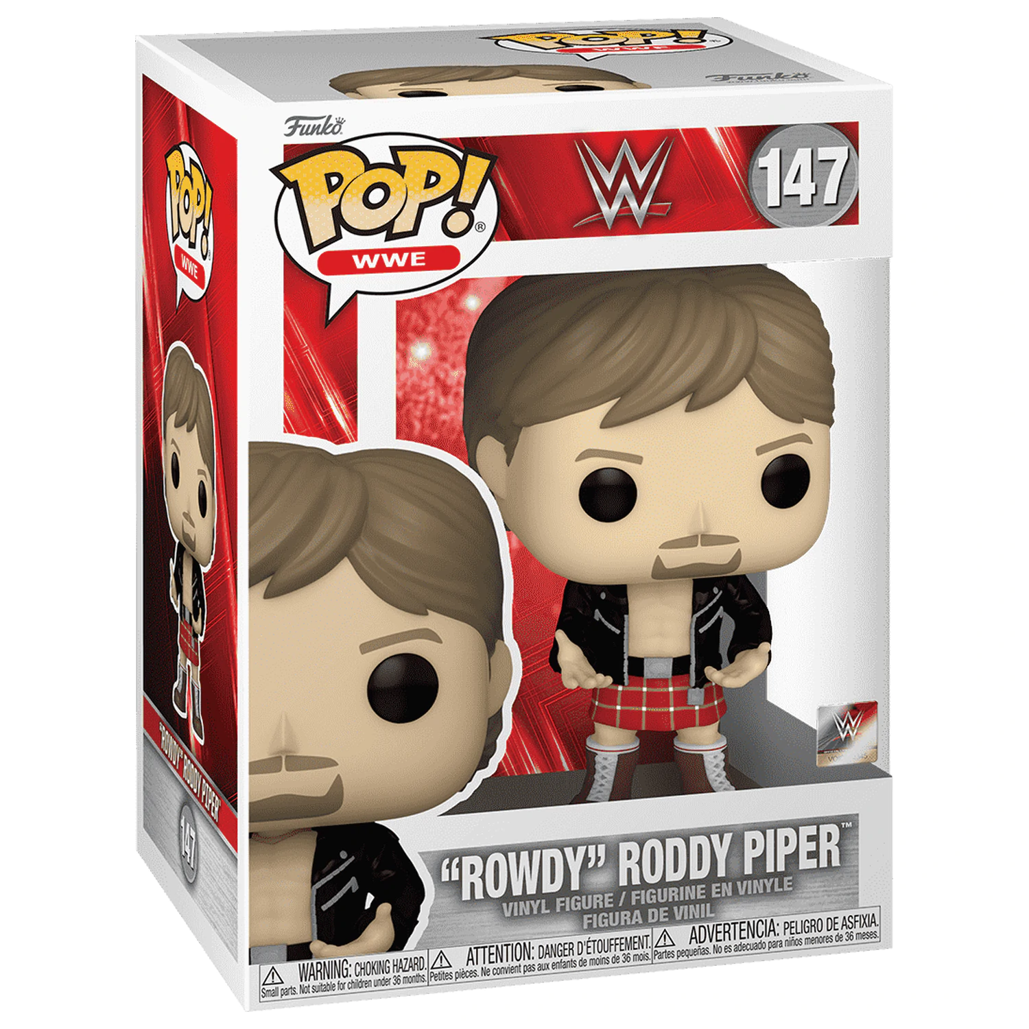 WWE Funko POP! Vinylová figurka Rowdy Roddy Piper 9 cm fotografii produktu