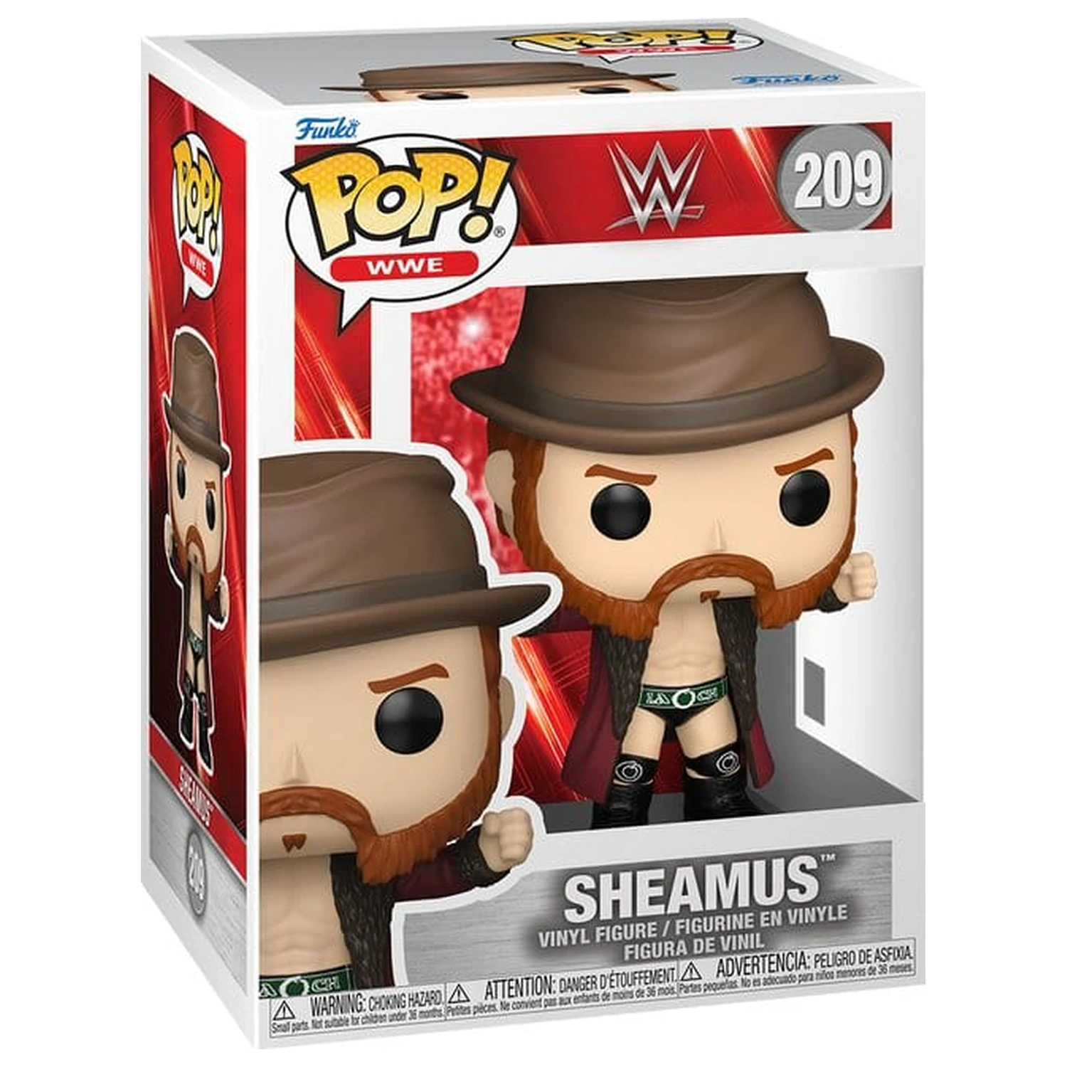 WWE Funko POP! Vinylová figurka Sheamus 9 cm fotografii produktu