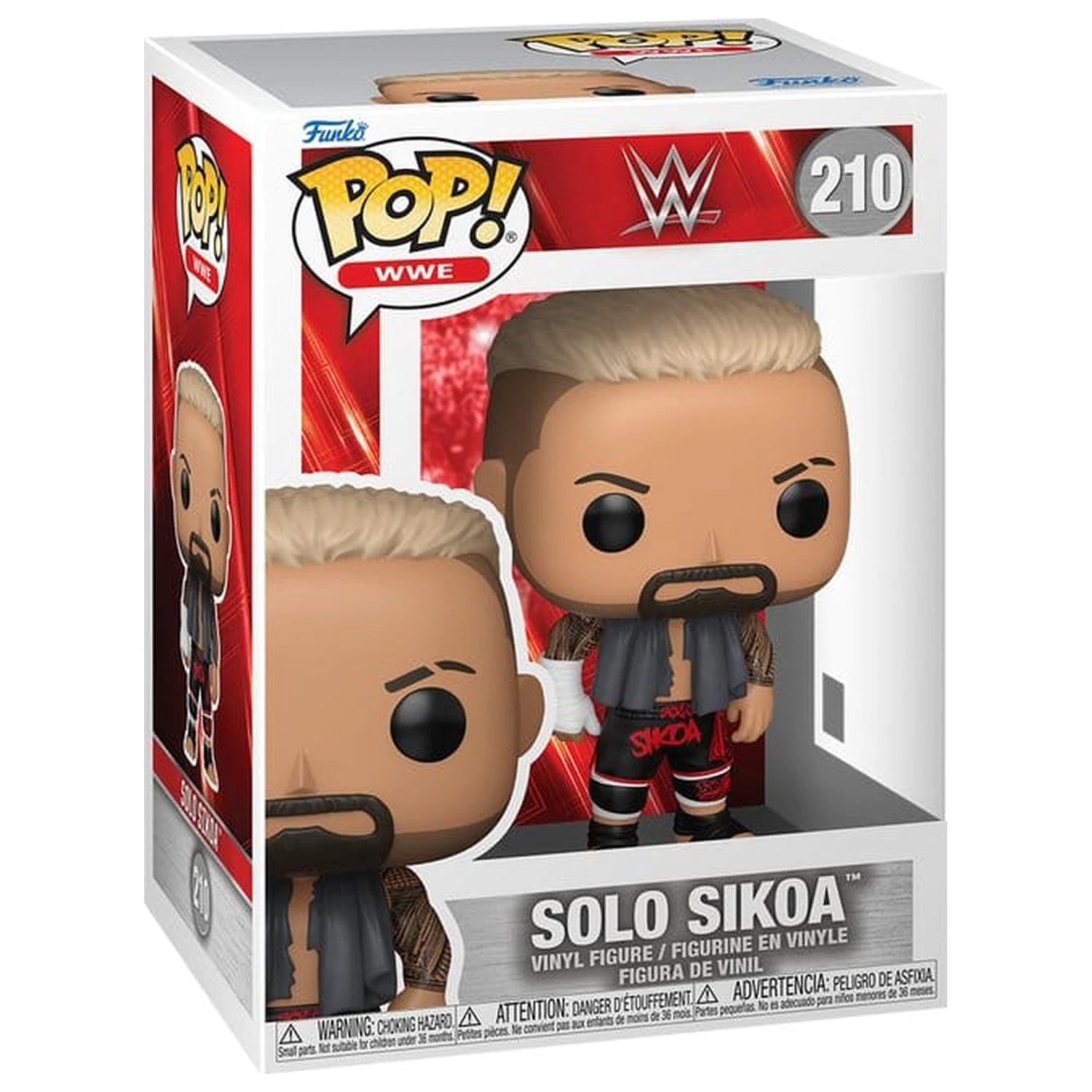 WWE Funko POP! Vinylová Figurka Solo Sikoa 9 cm fotografii produktu
