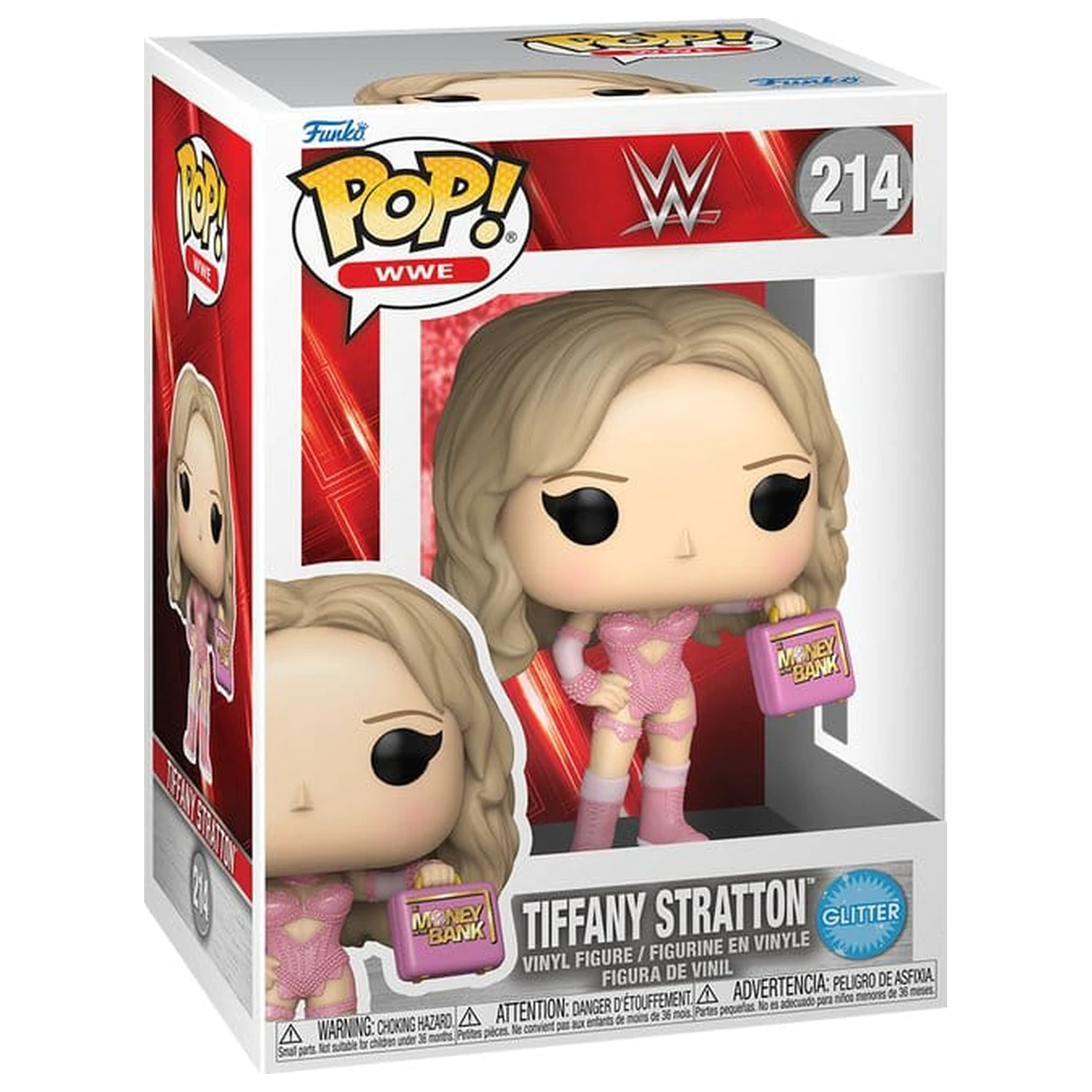 WWE Funko POP! Vinylová figurka Tiffany Stratton MITB GLT 9 cm fotografii produktu
