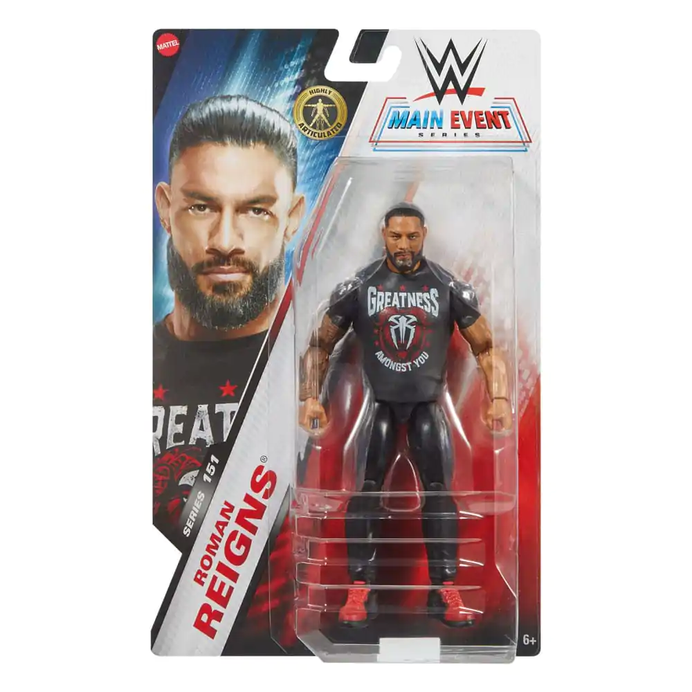 WWE Main Event Series akční figurka Roman Reigns 15 cm fotografii produktu