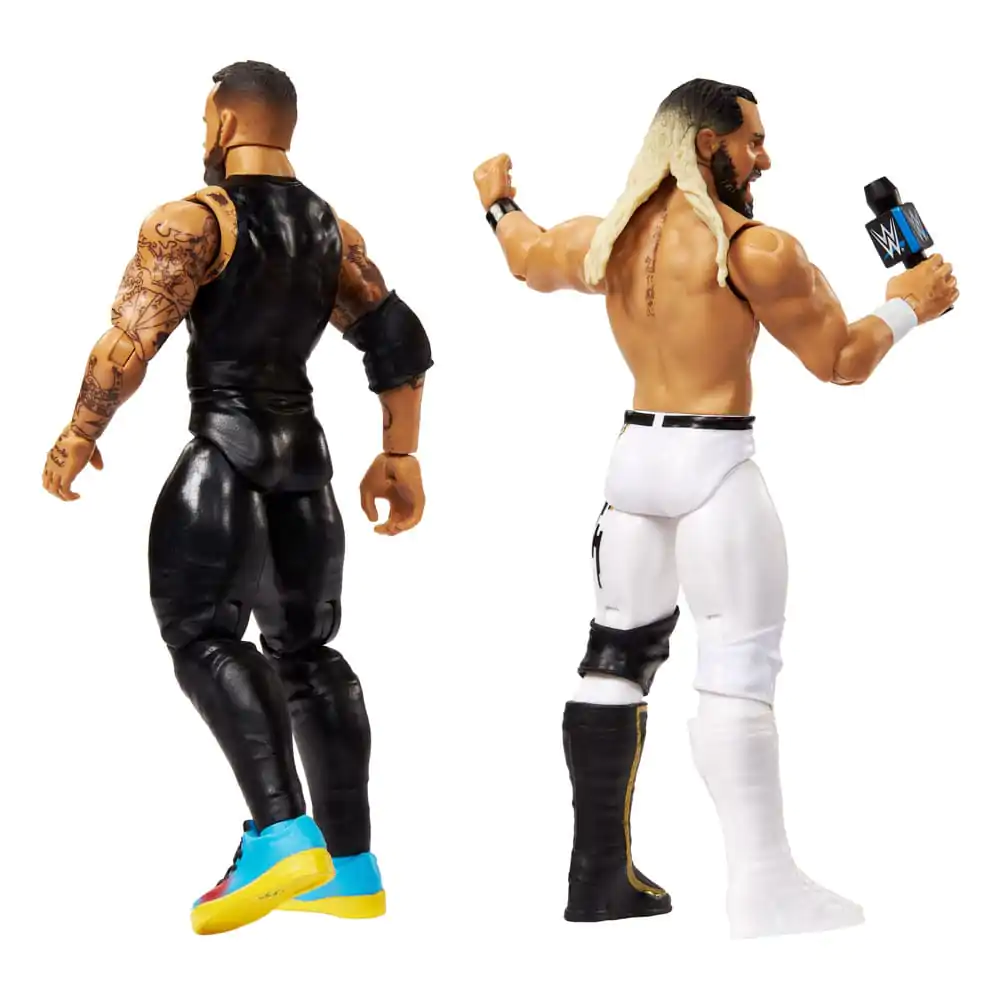 WWE Main Event Showdown Akční figurky CM Punk vs Seth "Freakin" Rollins 2-Pack 15 cm fotografii produktu