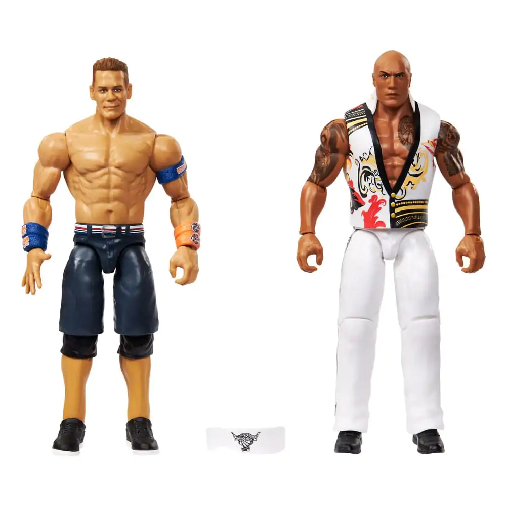 WWE Main Event Showdown Akční figurky The Rock Final Boss vs John Cena 2-balení 15 cm fotografii produktu