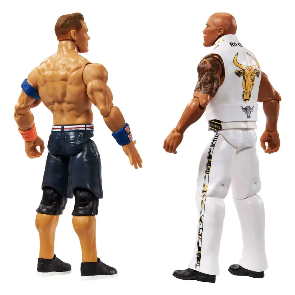 WWE Main Event Showdown Akční figurky The Rock Final Boss vs John Cena 2-balení 15 cm fotografii produktu