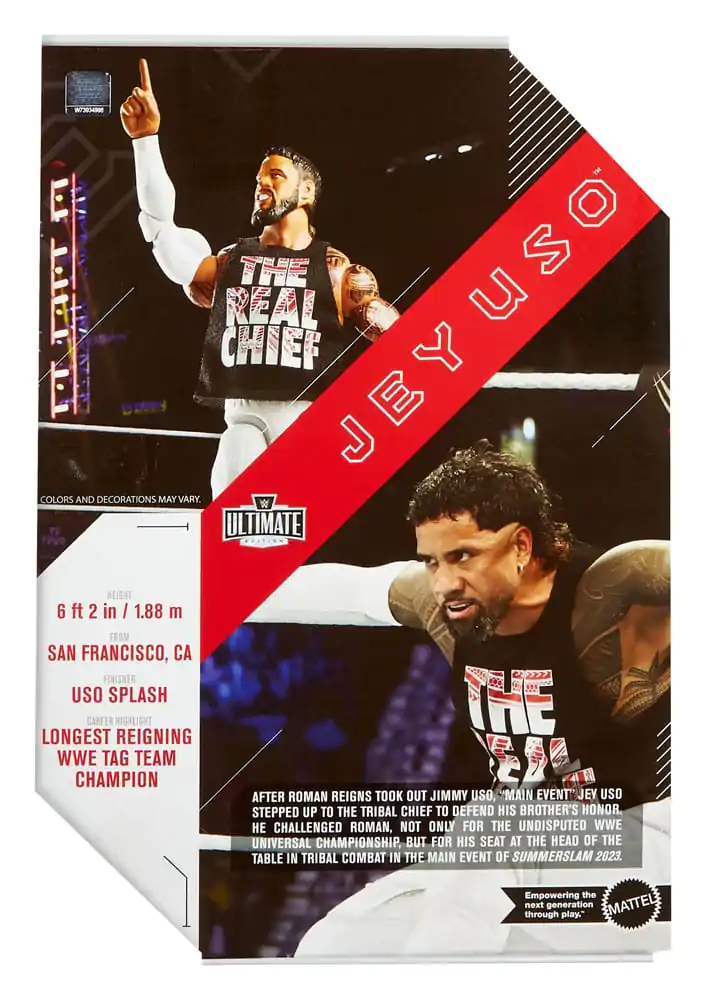 WWE Ultimate Edition Akční figurka Jey Uso 15 cm fotografii produktu