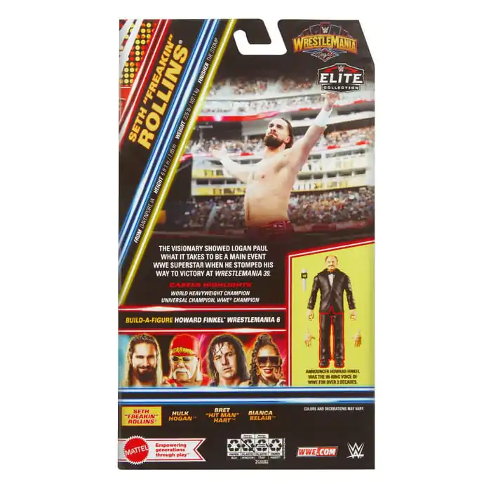 WWE WrestleMania Elite Collection akční figurka Seth 