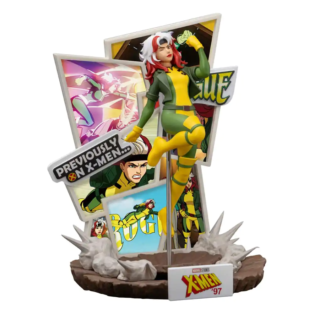 X-Men '97 D-Stage PVC diorama Rogue (SDCC Exclusive) 16 cm fotografii produktu