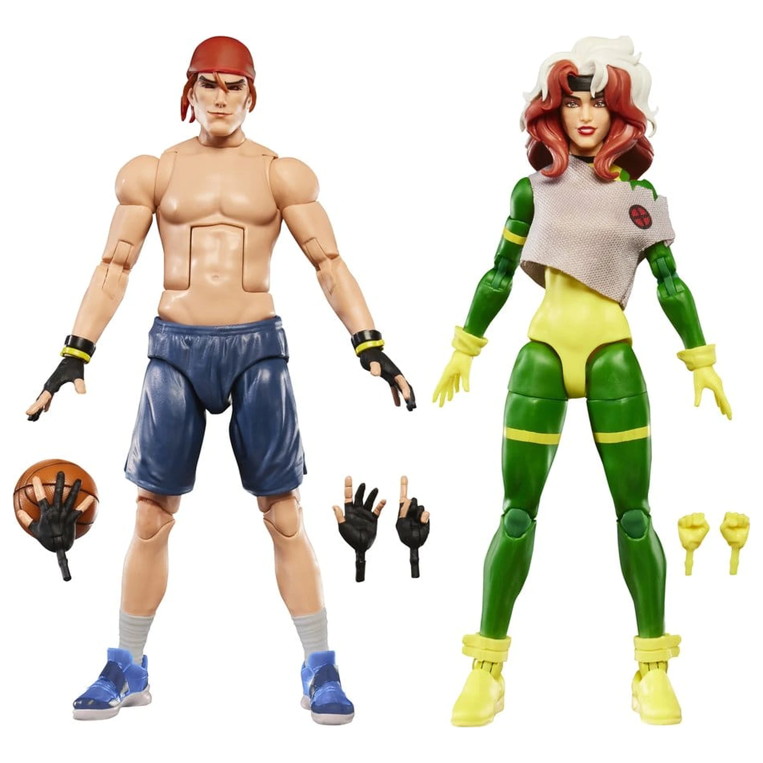 X-Men '97 Marvel Legends akční figurky balení po 2 Gambit & Marvel's Rogue 15 cm fotografii produktu
