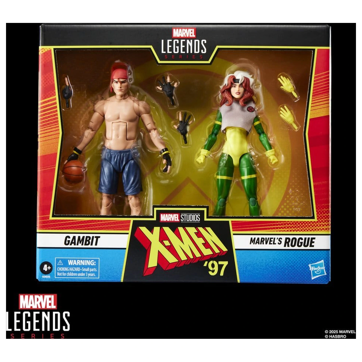 X-Men '97 Marvel Legends akční figurky balení po 2 Gambit & Marvel's Rogue 15 cm fotografii produktu