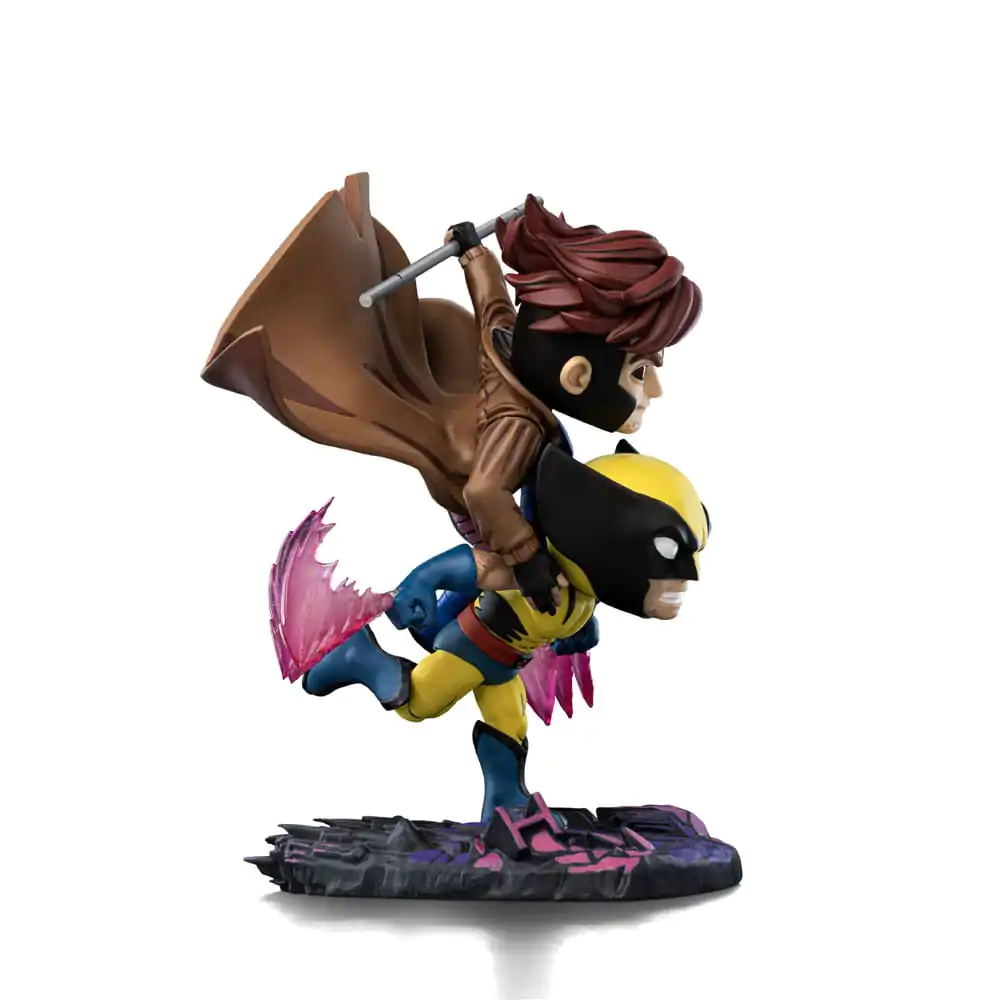 X-Men 97 Mini Co. PVC figurka Gambit a Wolverine 23 cm fotografii produktu