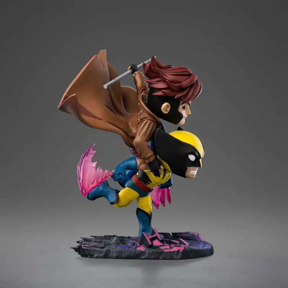 X-Men 97 Mini Co. PVC figurka Gambit a Wolverine 23 cm fotografii produktu