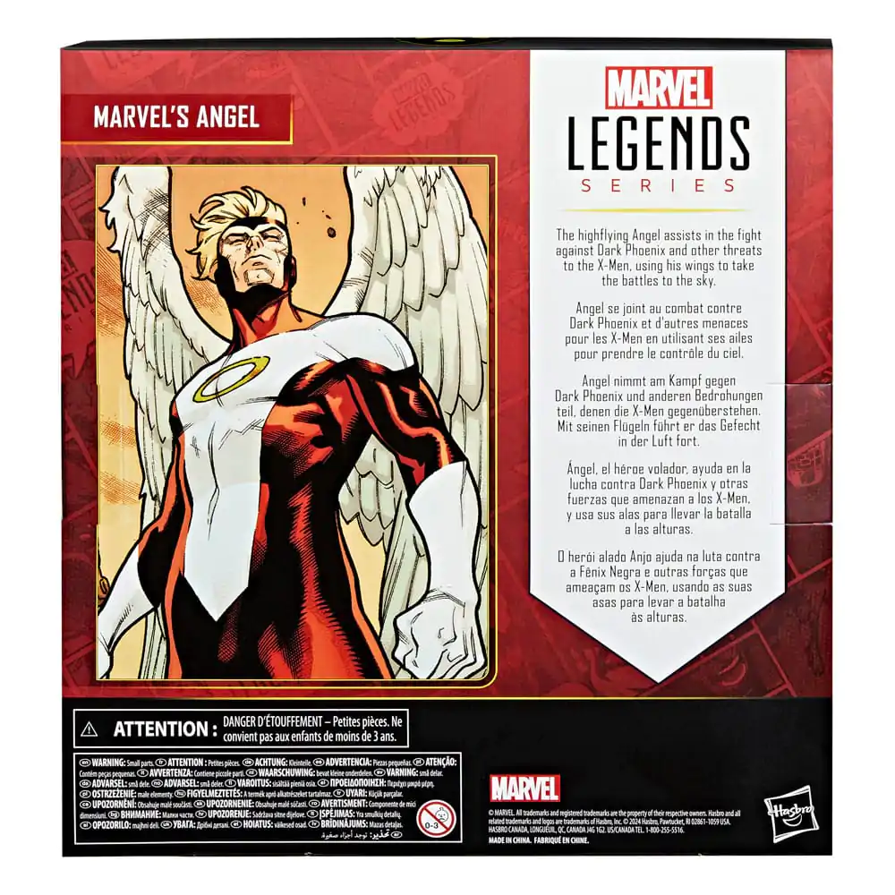 X-Men: Comics Marvel Legends Series Deluxe akční figurka Marvel's Angel 15 cm fotografii produktu