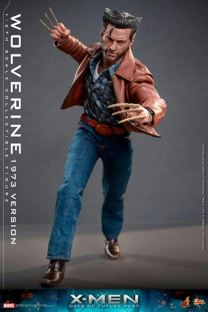 X-Men Days of Future Past Movie Masterpiece akční figurka 1/6 Wolverine (verze 1973) 30 cm fotografii produktu