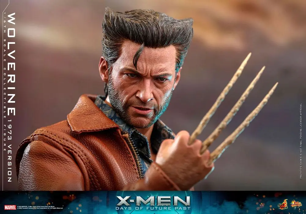 X-Men Days of Future Past Movie Masterpiece akční figurka 1/6 Wolverine (verze 1973) 30 cm fotografii produktu