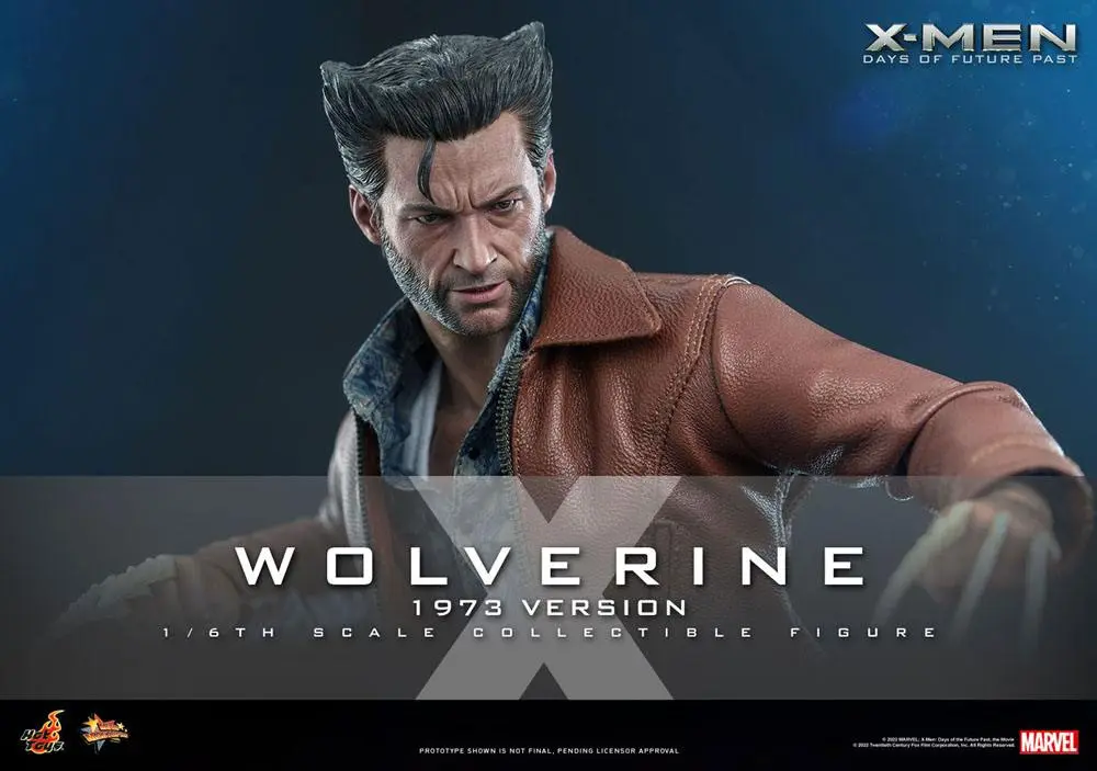 X-Men Days of Future Past Movie Masterpiece akční figurka 1/6 Wolverine (verze 1973) 30 cm fotografii produktu