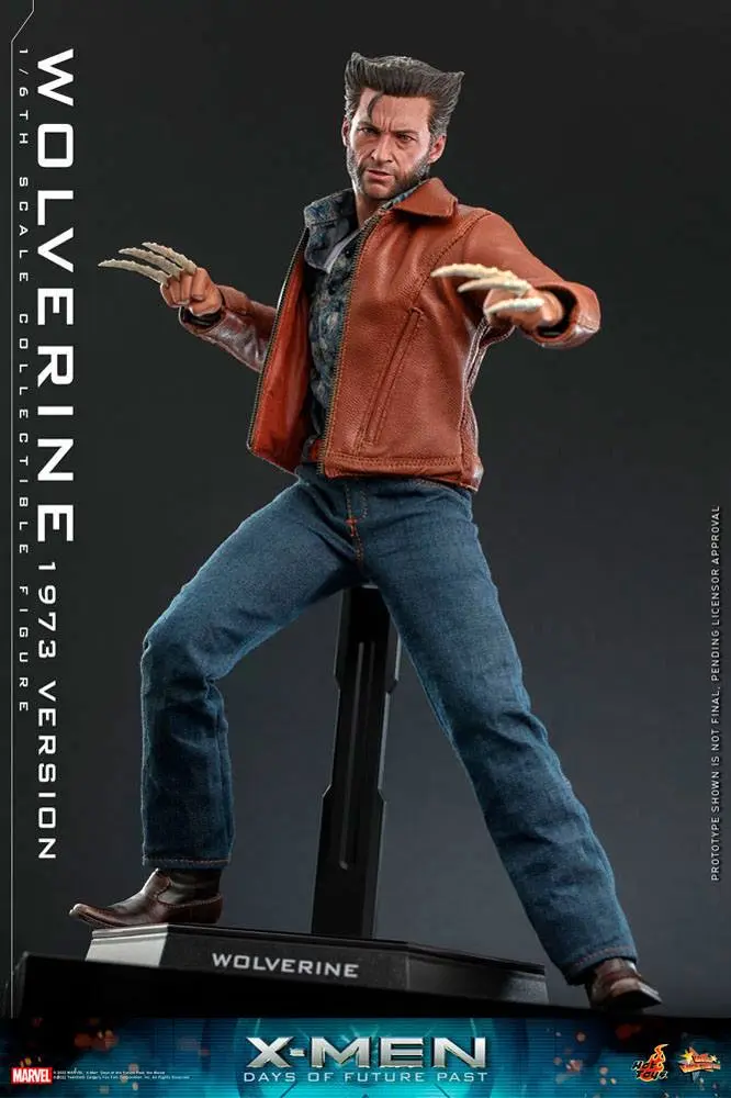 X-Men Days of Future Past Movie Masterpiece akční figurka 1/6 Wolverine (verze 1973) 30 cm fotografii produktu