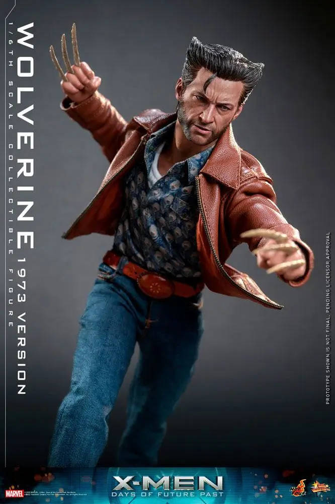 X-Men Days of Future Past Movie Masterpiece akční figurka 1/6 Wolverine (verze 1973) 30 cm fotografii produktu