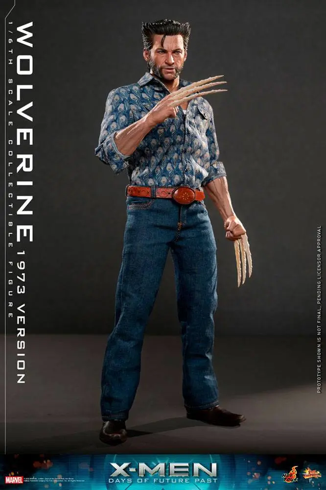 X-Men Days of Future Past Movie Masterpiece akční figurka 1/6 Wolverine (verze 1973) 30 cm fotografii produktu