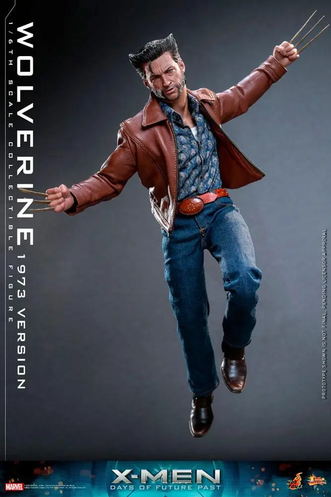 X-Men Days of Future Past Movie Masterpiece akční figurka 1/6 Wolverine (verze 1973) 30 cm fotografii produktu