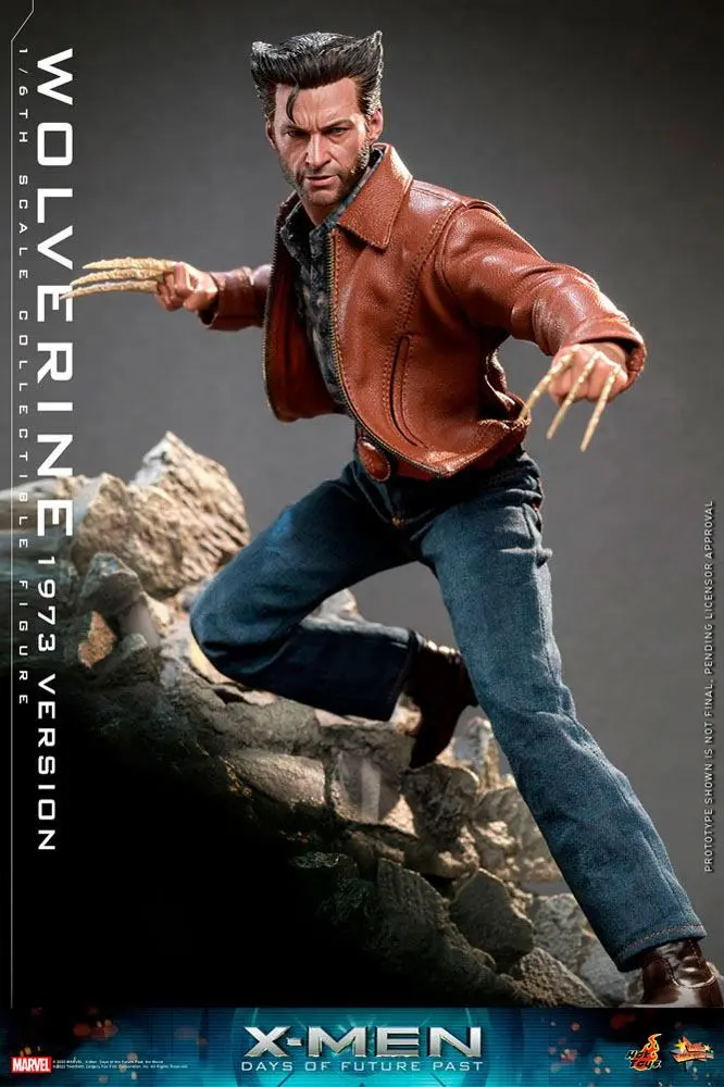 X-Men Days of Future Past Movie Masterpiece akční figurka 1/6 Wolverine (verze 1973) 30 cm fotografii produktu