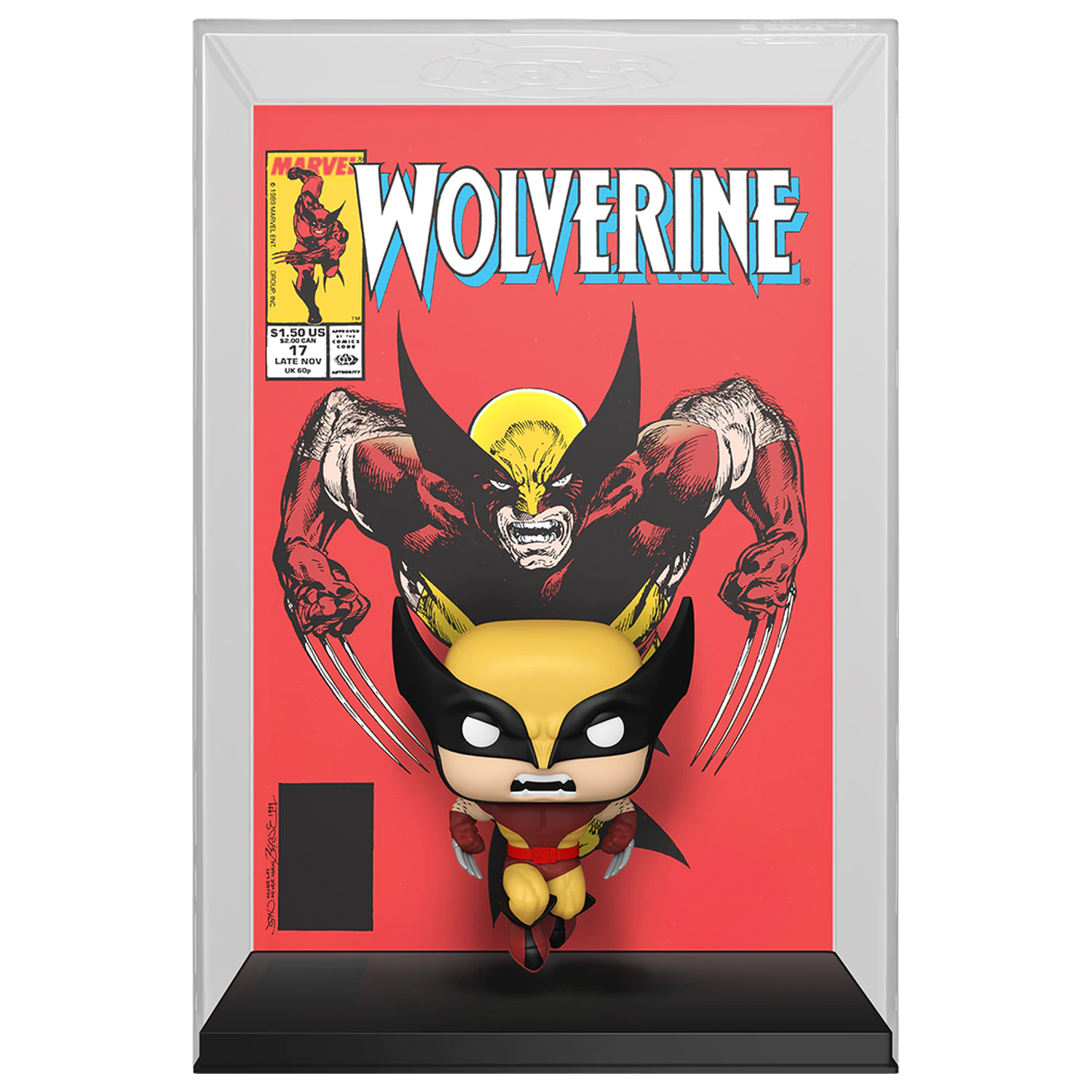 X-Men Funko POP! Comic Covers vinylová figurka Wolverine #17 (1989) fotografii produktu