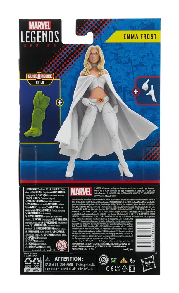 X-Men Marvel Legends akční figurka Ch'od BAF: Emma Frost 15 cm fotografii produktu