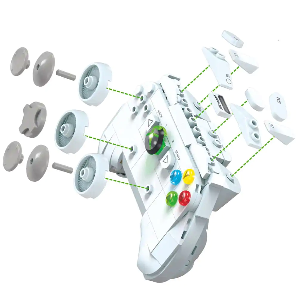 XBOX MEGA stavebnice 3/4 XBOX 360 konzole fotografii produktu