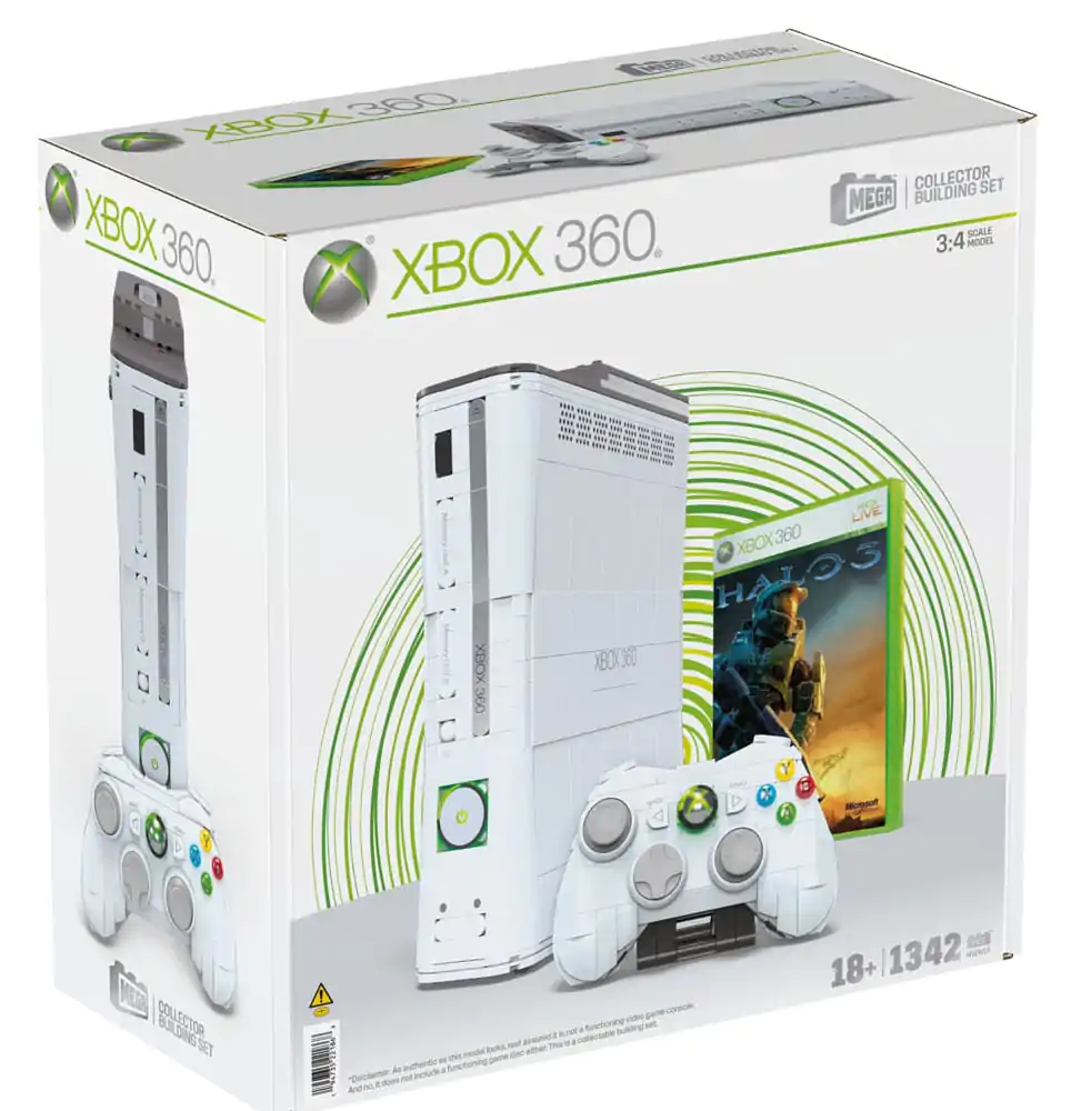 XBOX MEGA stavebnice 3/4 XBOX 360 konzole fotografii produktu