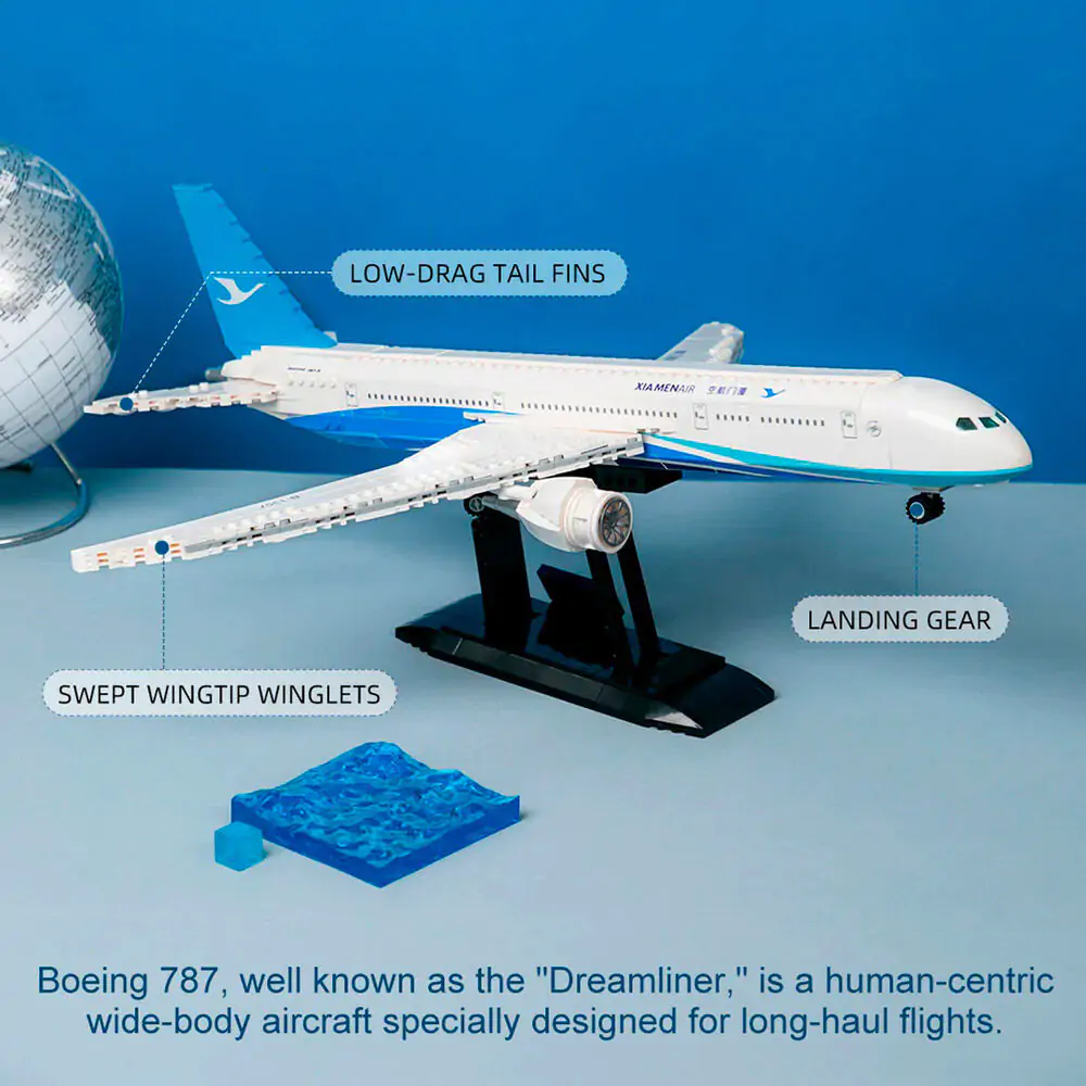 Stavebnice Xiamen Air Boeing 787, 745 dílků fotografii produktu