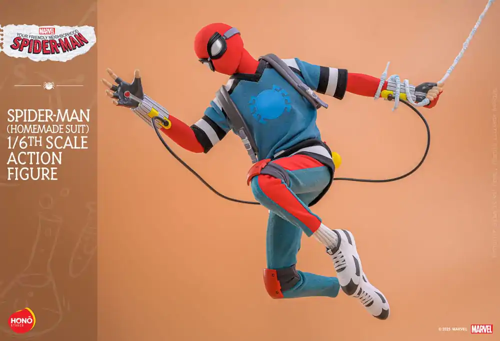 Tvář tvůj přátelský soused Spider-Man akční figurka 1/6 Spider-Man (Homemade Suit) 29 cm fotografii produktu