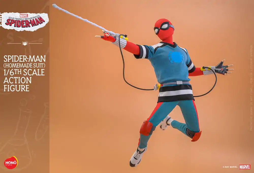 Tvář tvůj přátelský soused Spider-Man akční figurka 1/6 Spider-Man (Homemade Suit) 29 cm fotografii produktu