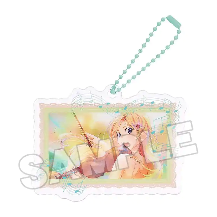 Your Lie in April Akrylová Klíčenka Anime Scéna C 8 cm fotografii produktu