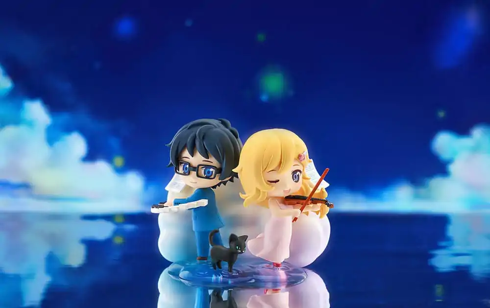 Your Lie in April Qset Mini Figurka 2-Pack Kaori Miyazono & Kosei Arima 9 cm fotografii produktu