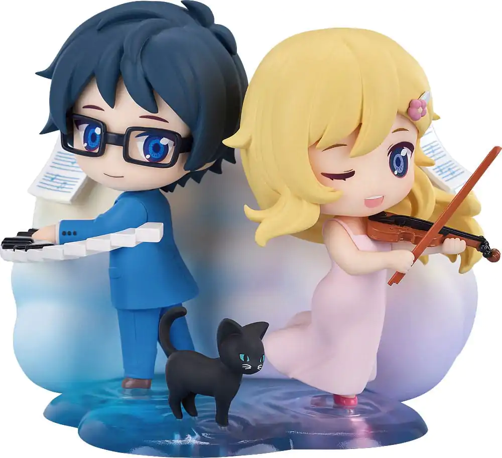 Your Lie in April Qset Mini Figurka 2-Pack Kaori Miyazono & Kosei Arima 9 cm fotografii produktu