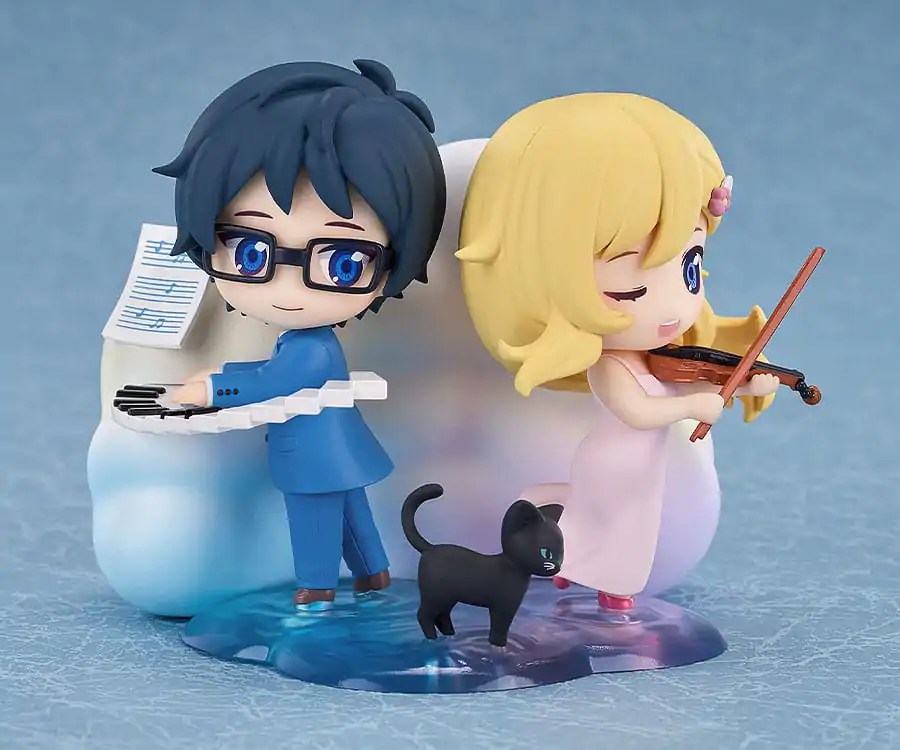 Your Lie in April Qset Mini Figurka 2-Pack Kaori Miyazono & Kosei Arima 9 cm fotografii produktu